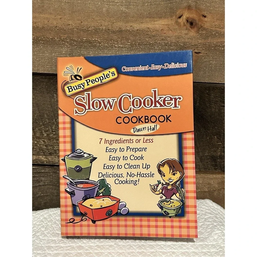 Busy People's Slow-Cooker Cookbook - 9781401601072, spiral-bound, Dawn Hall